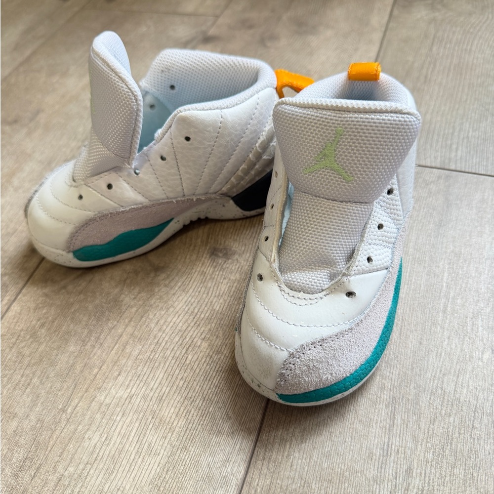 2024 Air Jordan 12 Retro TD 'White Vapor Green'  - 8C